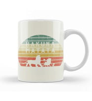 Vintage Retro Sunset Disneyland Hakuna Matata Kupa Bardak Porselen