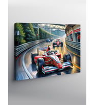 Kanvas Tablo Formula 1
