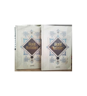 Akaid Metinleri 2 Kitap
