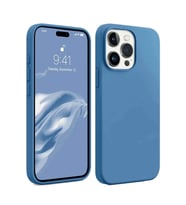Durukar® iPhone 15 Pro Kılıf First Silikon - Mavi