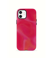 iPhone 12 Vorian Çift Katmanlı Kılıf Hot Pink Melt
