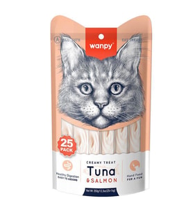 Wanpy Ton&Somon Krema Kedi Ödülü 25X14 gr