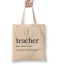 Teacher Bez Çanta Uzun Saplı
