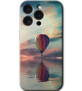 iPhone 15 Pro Uyumlu Kılıf HD Desen Baskılı Arka Kapak - Zeplin