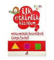 Matematik Becerileri Çizgi ve Şekil Kitabı Erdem Yayınları