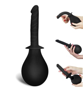 Lüks Kaliteli Bondage Fetiş Serisi Penis Başlı Temizleme Pompası