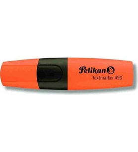 Pelikan Fosforlu Kalem 490 Turuncu 940403