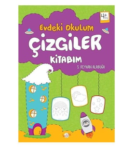 Evdeki Okulum Çizgiler Kitabım