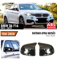 Bmw X6 Yarasa Ayna Kapağı Batman Parlak Siyah Piano Black
