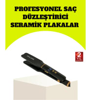 Saç Düzleştirici 30 Saniyede Isınma Hafif Portatif Tasarım