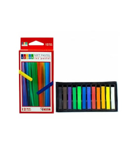 12 Renk Toz Pastel Boya