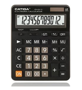 Catiga CD-GX-12 Elektronik 12 Hane Hesap Makinesi-H13