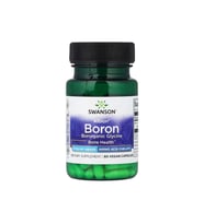Swanson Albion® Boron, 6 mg 60 Vegan Capsules (Silver)