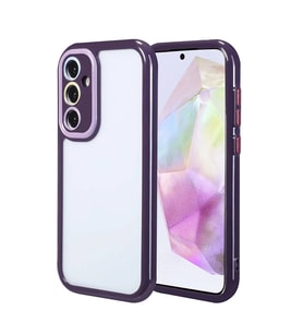 Galaxy A35 Kılıf Kamera Korumalı Renkli Kenar ve Çerçeve Tasarımlı Zore Vitamin Kapak