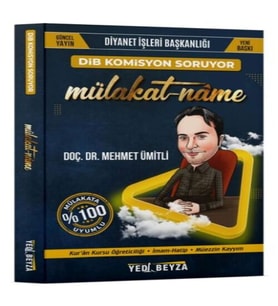 YediBeyza 2024 Dib Mülakt Kitabı Mülakatname