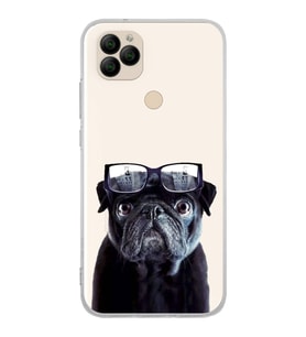 PrintiFy General Mobile GM 22 ile Uyumlu 1mm Slim Fit Köpek 3 050f Baskılı Şeffaf  Kılıf