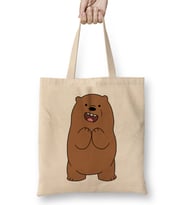 Grizzly Bear 01 Bez Çanta Uzun Saplı