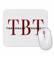 Throwback Thrusday Mouse Pad