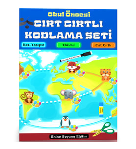 Okul Öncesi Cırt Cırtlı KODLAMA Eğitim Seti