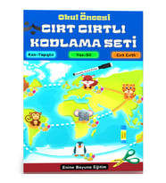 Okul Öncesi Cırt Cırtlı KODLAMA Eğitim Seti