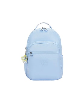 Kipling Seoul Lap Large Sırt Çantası Clear Sky Met KI71354PA