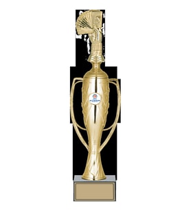 ODAK KUPA - Figürlü Kupalar - Briç Figürlü Kupalar FG-026 A - 43 cm