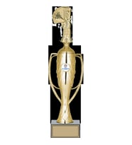 ODAK KUPA - Figürlü Kupalar - Briç Figürlü Kupalar FG-026 A - 43 cm