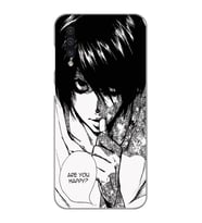 Samsung Galaxy A50 - A30S Uyumlu Death Note Tasarımlı Şeffaf Telefon Kılıfı