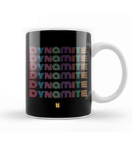 Bts Dynamite Repeated Text Dynamite Kupa Bardak Porselen