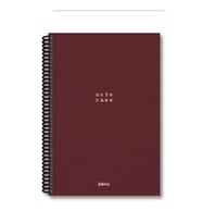 PAPİRÜS NOTE CASE SERT KAPAK SPİRALLİ 14X19 120YP. KARELİ DEFTER