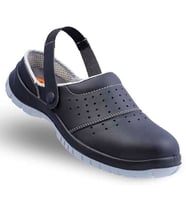 Mekap Slipper 210-03 S1 Siyah Sandalet Çelik Burun Jeriko Taban