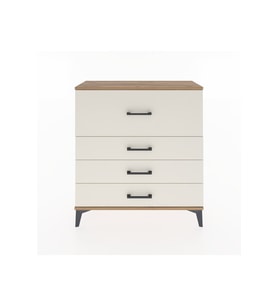 Arges Şifonyer 4 Çekmeceli 88x30x96 Çam-Aytaşı