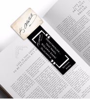 BK Gift Kişiye Özel İsimli Atatürk Temalı Ahşap Kitap Ayracı-29
