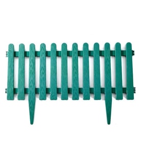 Omnipazar SO-IBC1 Eko İstanbul Bahçe Çiti 4'lü Set 55x34 cm Yeşil