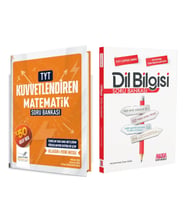 Aktif Öğrenme TYT Matematik Kuvvetlendiren ve AKM Dil Bilgisi Soru Bankası Seti 2 Kitap