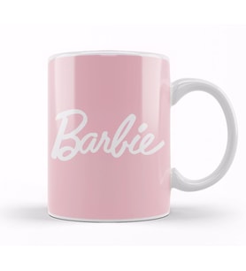 Barbie Logo 01 Kupa Bardak Porselen