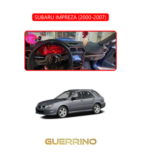 SUBARU IMPREZZA (2000-2007)TORPİDO KORUMA HALISI KIRMIZI KENAR