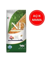 N&D Düşük Tahıllı Kısırlaştırılmış Kuzu Etli 1 kg Yetişkin Kedi Maması - Açık Paket