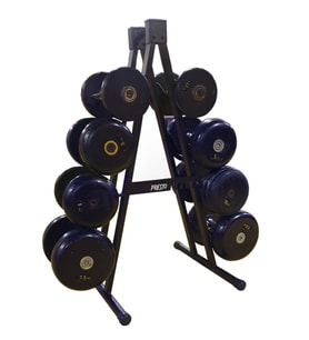 Klump Dumbıl Sehpası 8'li Dumbbell Rack Profesyonel Ağırlık ve Dambıl Standı