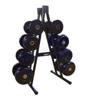 Klump Dumbıl Sehpası 8'li Dumbbell Rack Profesyonel Ağırlık ve Dambıl Standı