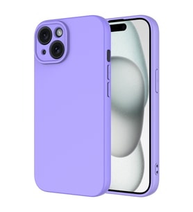 Apple iPhone 15 Uyumlu Kılıf Zore Mara Lansman Kapak (Lila)