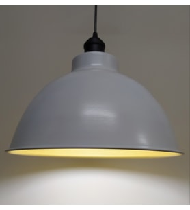 MYLİGHTS  BEYAZ İÇİ ALTIN METAL SARKIT AVİZE RUSTİK TEKLİ (Siyah)