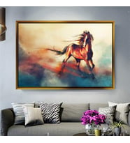 Altın Çerçeveli dekoratif tablo l1619 (Gold)
