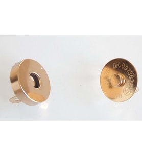 Angel Çanta Aksesuar Light Gold Mıknatıslı Çıtçıt