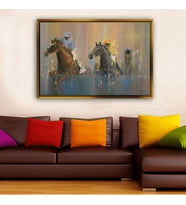 Altın Çerçeveli dekoratif tablo a2042 (Gold)