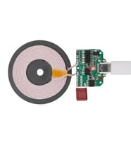 Kablosuz Şarj Modülü Type C 15W 5V 1A 9V 1.5A Mobil Akıllı Telefon Oyuncak Pil Şarj QI WPC V1.2.3