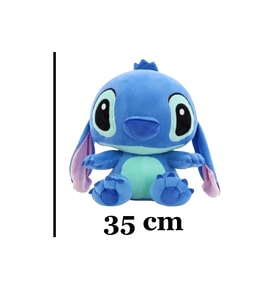 Stitch ( Stiç) Büyük Boy 35 cm Peluş Oyuncak hediye paketli (Bebe Mavisi)