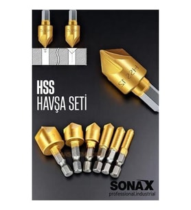 Modacar 6 lı HSS Havşa Seti - Havşa Matkap Ucu Seti