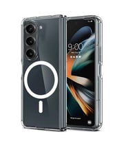 Newface Samsung Galaxy Z Fold 6 Kılıf Magneticsafe Şeffaf Silikon - Şeffaf