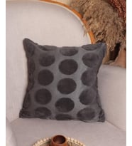 Luna  Welsoft Jakarlı Dekoratif Kırlent Kılıfı 43x43 cm